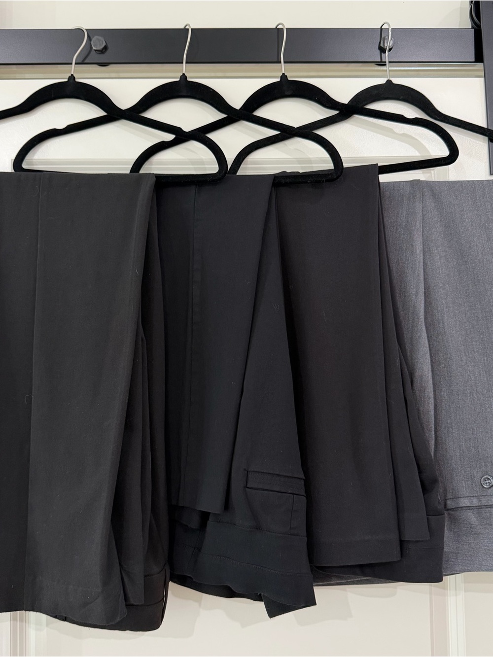 Maurices Black & Charcoal Boot Cut Pants Set